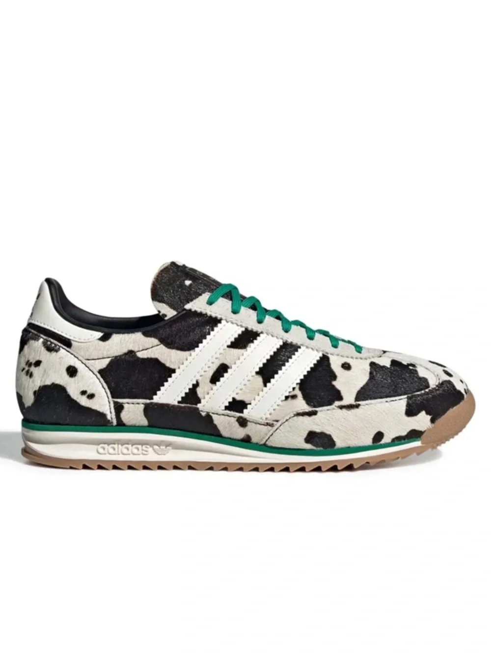 adidas - Women's Cow Print SL 72 OG Shoes in Sz 7 - Picture 3 of 8